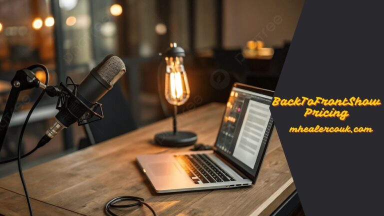 BackToFrontShow Pricing